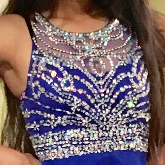 Royal blue prom dress - Picture 3 of 3